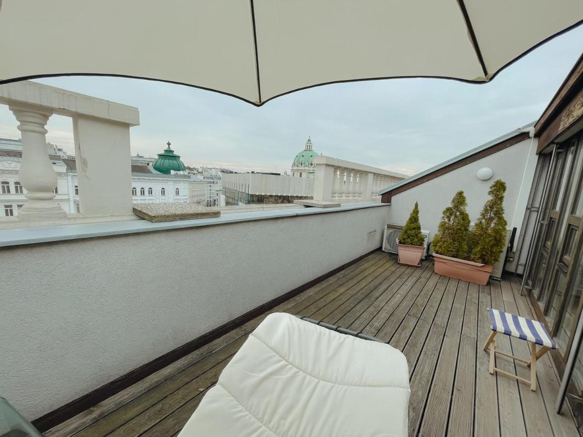 Luxury 150M2 Suite In Most Desirable Area Of Historic Central Wien Eksteriør billede